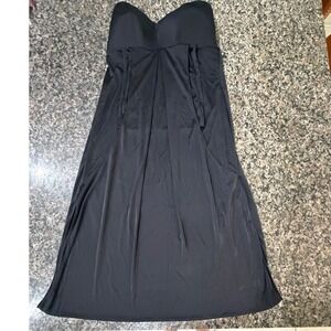 NWT Rosa Cha Black Jumpsuit Swimsuit Vestido TQC Saruel Romper M